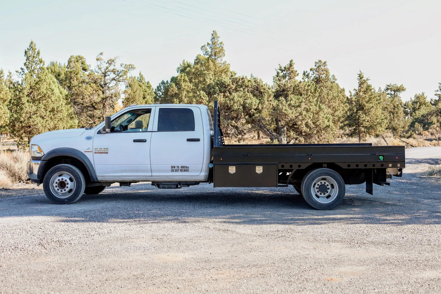 Cab and Chassis Flatbed Kit: Ford, Dodge, Chevy (Any year or length)